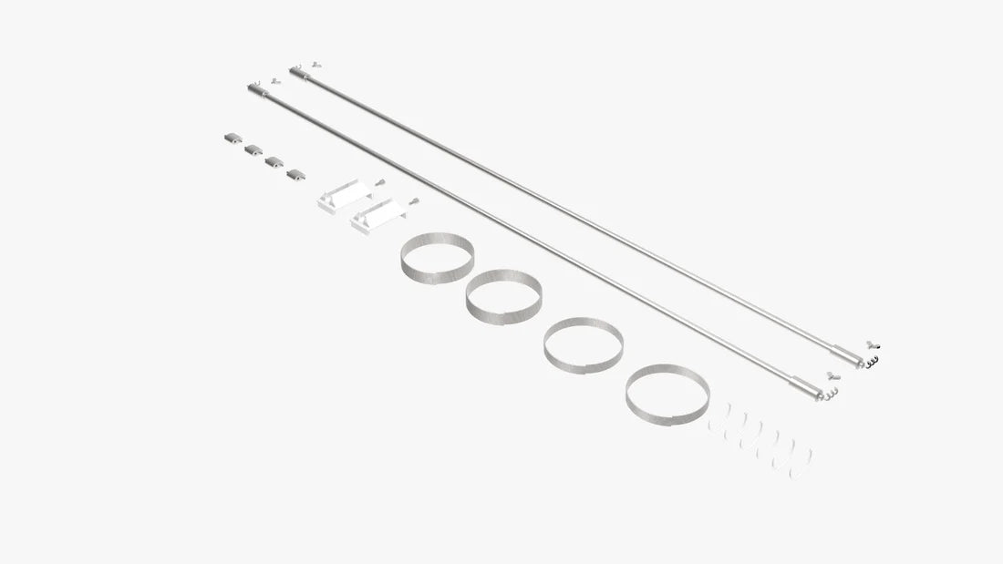 Grand Master LED (GML) Volcano Under Light Pack - 2 x 120w lights + mounting kit