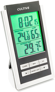 Cultiv8 Thermometer / Hygrometer