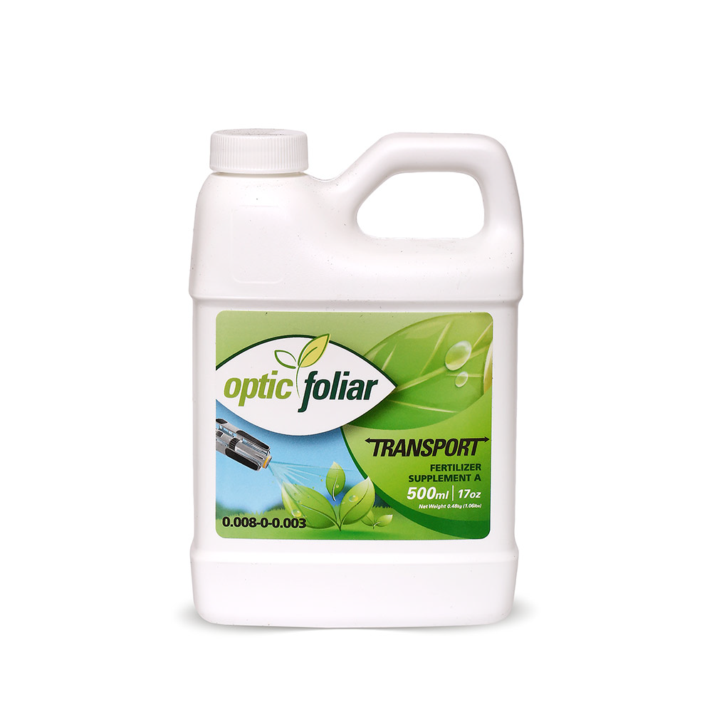 Optic foliar transport