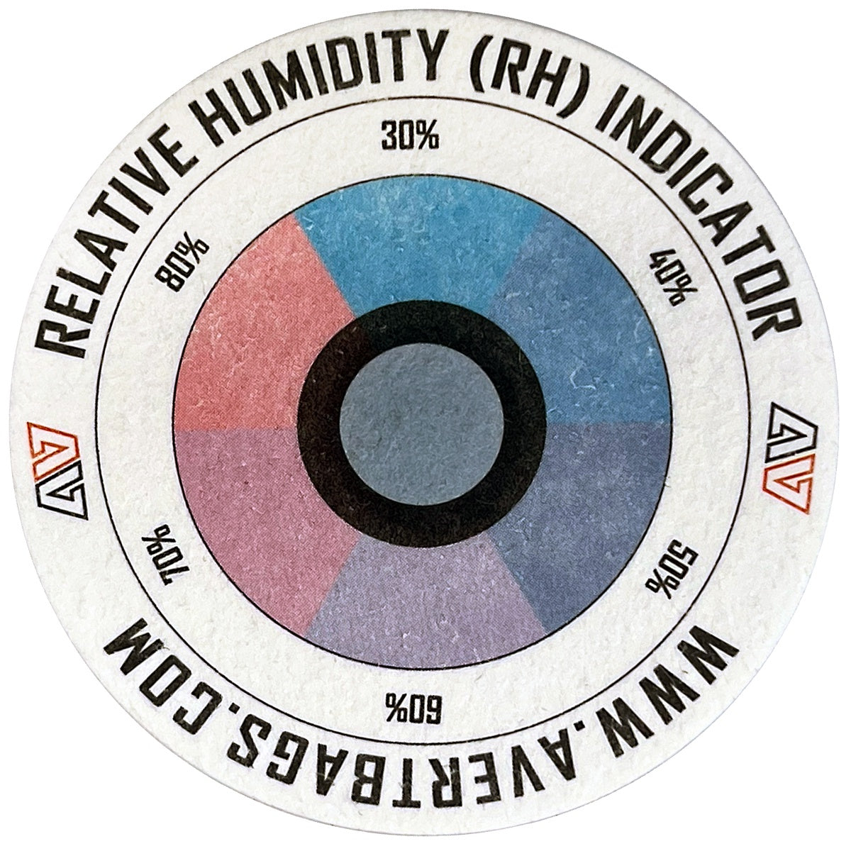 Avert terp fresh humidity indicator card